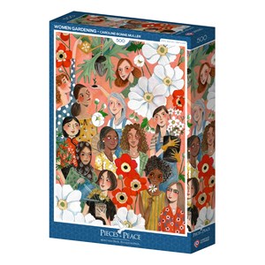 Puzzle femmes au jardin - 500 pièces