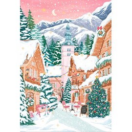 Puzzle megève, alpes françaises - 1000 pièces