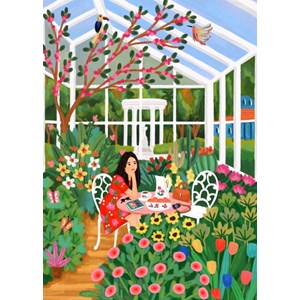 Puzzle dans la serre - 500 pièces