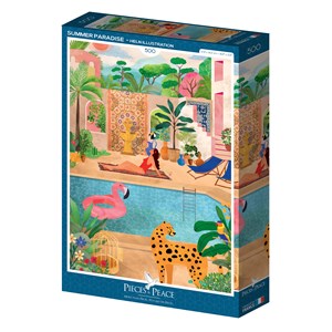 Puzzle paradis d'eté - 500 pièces