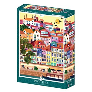 Puzzle porto - portugal - 1000 pièces