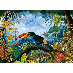 Puzzle toucan bleu - 1000 pièces