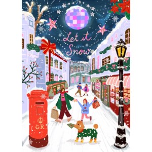Puzzle let it snow - londres - 500 pièces
