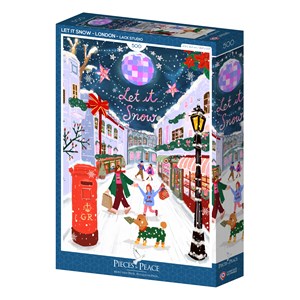 Puzzle let it snow - londres - 500 pièces