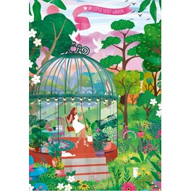 Puzzle mon petit jardin secret - 1000 pièces