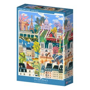 Puzzle paris, mon amour - 1500 pièces