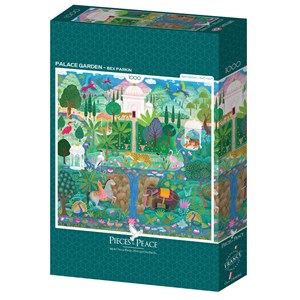 Puzzle jardin du palais - 1000 pièces