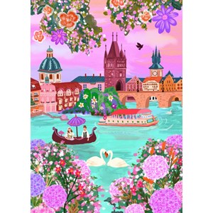 Puzzle prague, république tchèque - 500 pièces