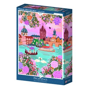 Puzzle prague, république tchèque - 500 pièces