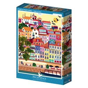 Puzzle porto - portugal - 1500 pièces