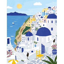 Puzzle santorin - 500 pièces