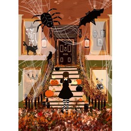 Puzzle une veille d'halloween - 500 pièces