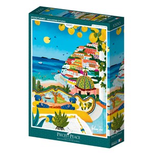 Puzzle positano - 1000 pièces