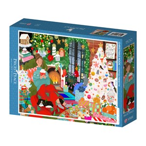 Puzzle le coin de noël - 1500 pièces