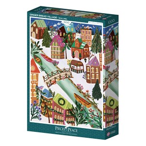 Puzzle le village pain d'epice - 1000 pièces