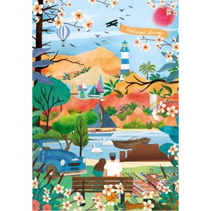 Puzzle welcome spring - 1000 pièces