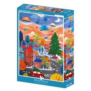 Puzzle nuit de noël - 1500 pièces