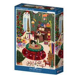 Puzzle christmas in paris - 500 pièces