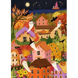 Puzzle ville fantôme - 500 pièces