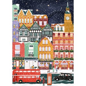 Puzzle londres à noël - 1000 pièces