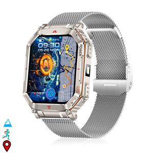 Smartwatch kr92 avec appels bt, gps, outils d'exploration.