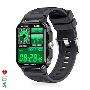 Smartwatch y1 avec moniteur de santé avancé, appels bluetooth.