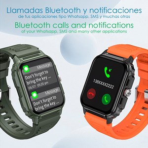 Smartwatch y1 avec moniteur de santé avancé, appels bluetooth.