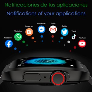 Smartwatch op88. Écran incurvé amoled de 1,95 px, avec appels bluetooth.