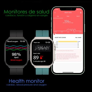 Smartwatch op88. Écran incurvé amoled de 1,95 px, avec appels bluetooth.