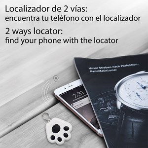 Localisateur paw bluetooth 4.0 multifonction, avec indicateur gps.