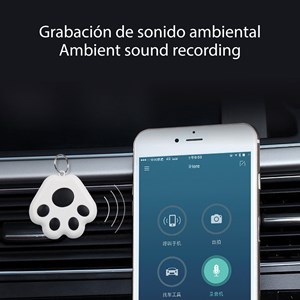 Localisateur paw bluetooth 4.0 multifonction, avec indicateur gps.