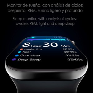 Smartwatch s10 avec moniteur cardiaque avancé, ecg, sucre dans le sang.