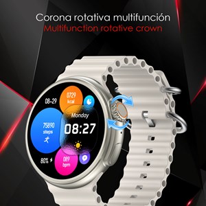 Smartwatch z78 ultra avec couronne multifonction intelligente.