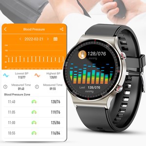 Smartwatch g08 avec ecg de grade médical. Moniteur de o2 dans le sang.