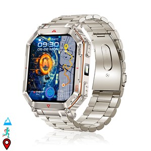 Montre intelligente kr92 avec appels bt, gps, outils d'exploration.