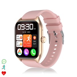 Smartwatch qx5 avec écran de 1,96 pouces. Appels bluetooth.