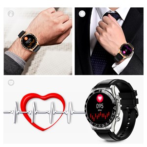 Smartwatch e18 pro avec moniteur de tension et o2 dans le sang.