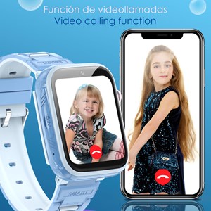 Montre intelligente téléphone enfant t45 4g android 8.1. Connectivité gps.