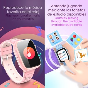 Montre intelligente téléphone enfant t45 4g android 8.1. Connectivité gps.