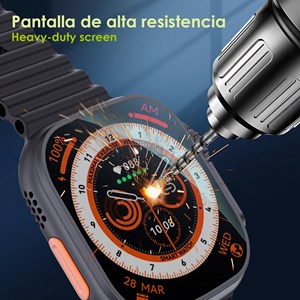 Smartwatch dt8 ultra avec un écran de 2,0 pouces hr.