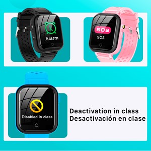 Smartwatch t16 4g localisateur gps, wifi et lbs. Vidéo-appel, micro chat.