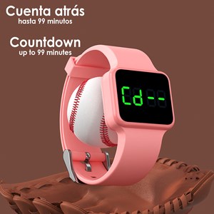 Bracelet intelligent pwct spécial mesure de température. Avec heure, date.