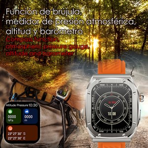 Smartwatch z79 max double bracelet. Moniteur de santé, tension, etc.