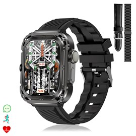 Smartwatch z85 max avec écran 2&nbsp;, triple bracelet. Moniteurs de santé, ecg.