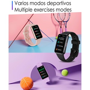 Bracelet intelligent t54b avec moniteur de tension et o2.