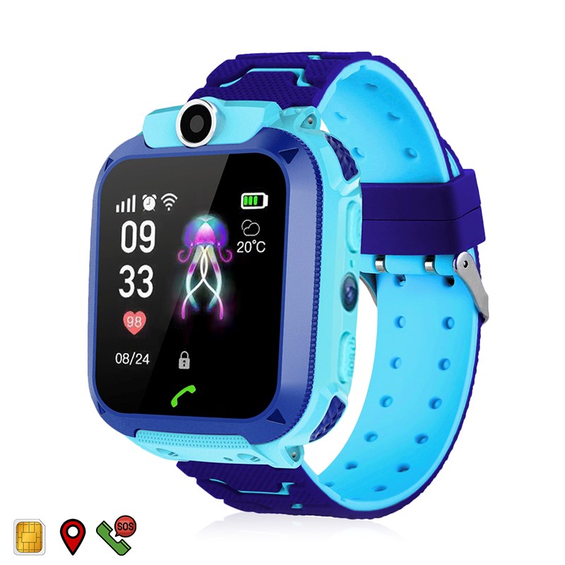 Montre intelligente localisateur lbs spéciale pour enfants.