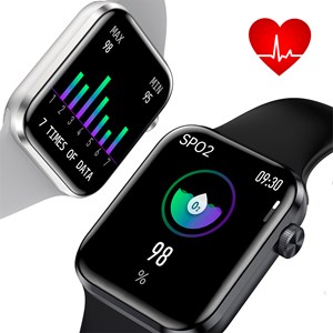 Montre intelligente a02 avec couronne multifonction intelligente.