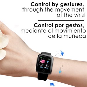 Bracelet intelligent id116 bluetooth 4.0 écran couleur.