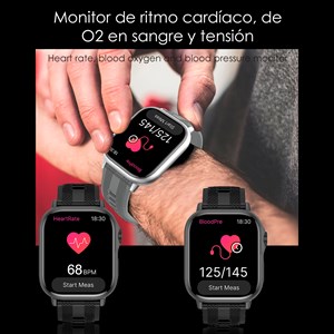 Smartwatch b05 avec appels bt, notifications push. Moniteur sportif et de santé.