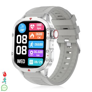 Smartwatch b04 avec appels bt, notifications push. Moniteur sportif et de santé.